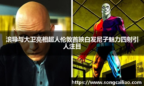 滚导与大卫亮相超人伦敦首映白发尼子魅力四射引人注目